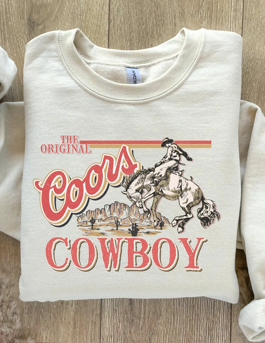 Coors Cowboy Crew Neck